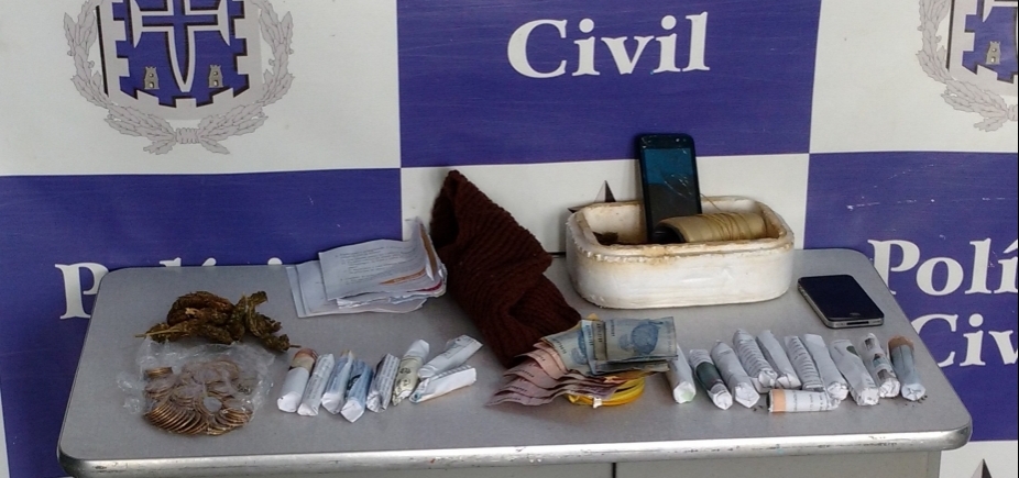 Quadrilha suspeita de tráfico de drogas é presa em Senhor do Bonfim