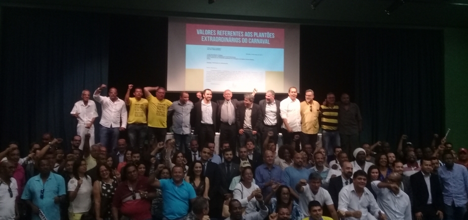 Policiais civis aprovam ʹocupaçãoʹ da Assembleia na próxima semana