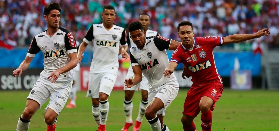 Bahia vacila e cede empate ao Atlético-MG em 2 a 2 na Fonte Nova