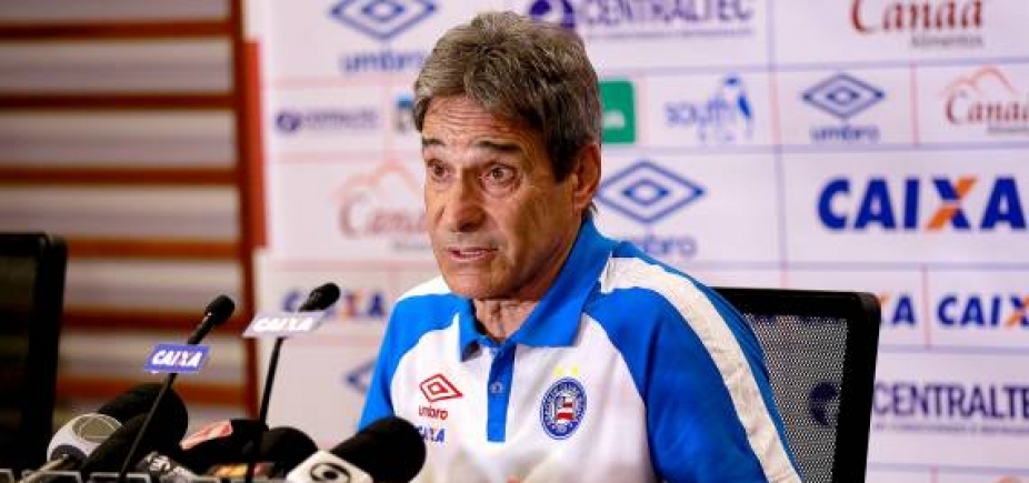"Me agrada a maneira como estamos jogando", diz Carpegiani após empate do Bahia
