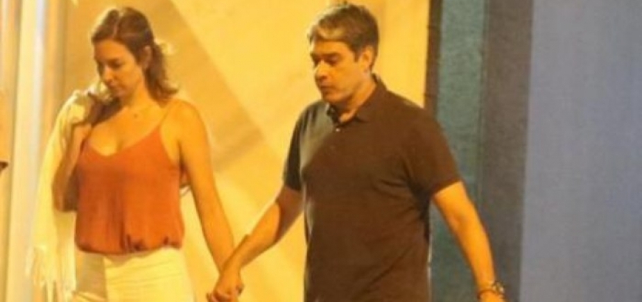 Novo amor? William Bonner é visto com suposta namorada no Rio de Janeiro 