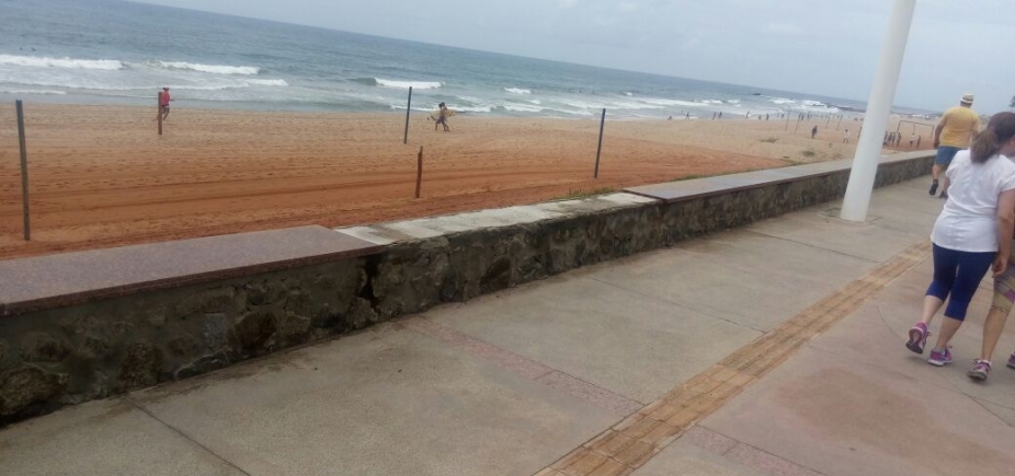 Você Repórter: revitalizada há um ano, calçada no Jardim de Alah é alvo de vandalismo