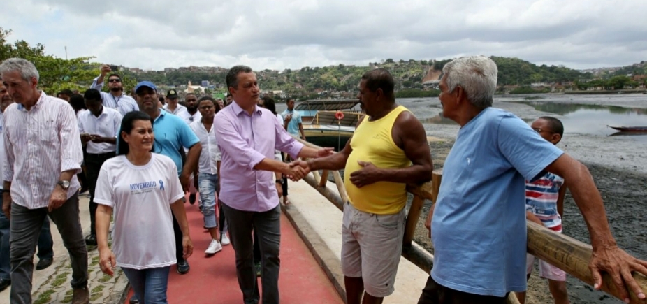 Rui entrega obras da pista de borda em São João do Cabrito: \"Mais dignidade ao povo\"