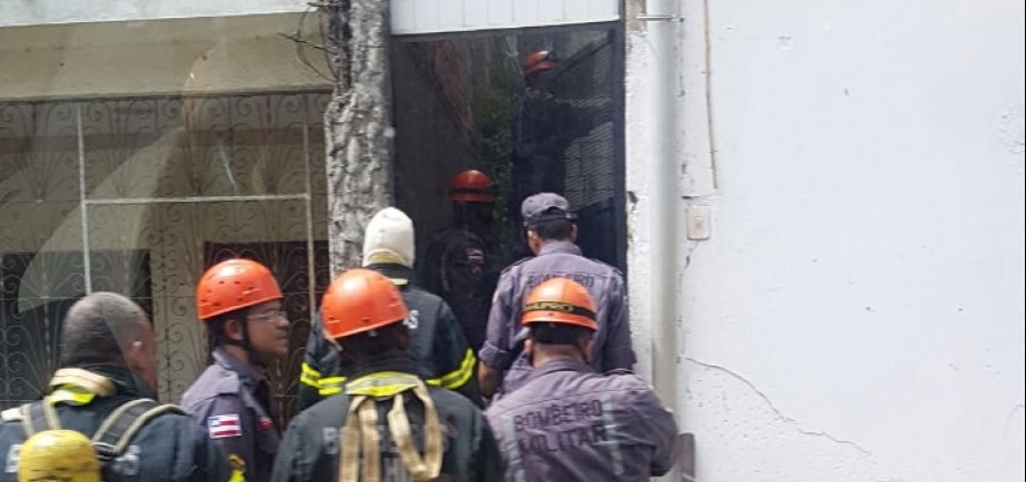 Depósito de bebidas pega fogo no bairro de São Marcos