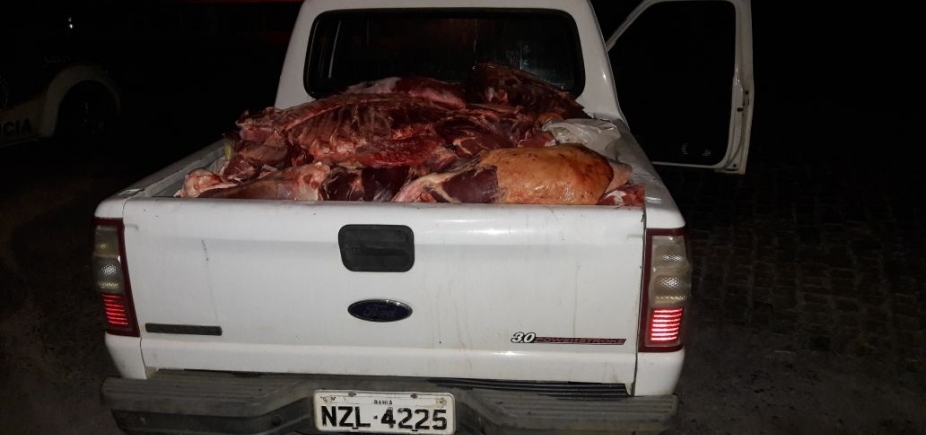 Operação em três cidades da Bahia apreende mais de duas toneladas de carne irregular