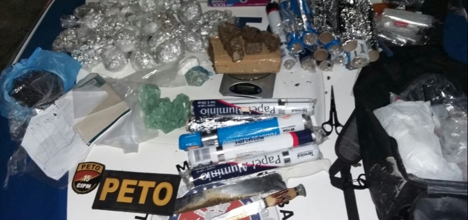 Polícia desarticula laboratório de drogas e prende acusado de tráfico em Itapuã