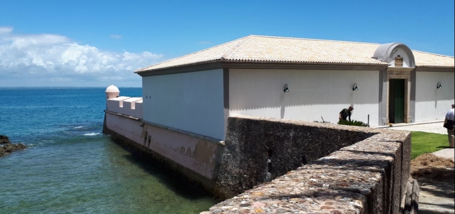 Obras de recuperação da Fortaleza de Morro de São Paulo são finalizadas