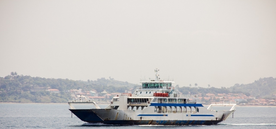 Ferry boat: movimento é moderado para veículos no Terminal de São Joaquim