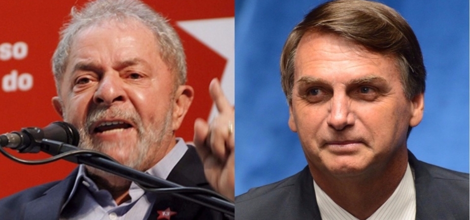 Nova pesquisa confirma Lula em 1º; com petista fora, Bolsonaro lidera