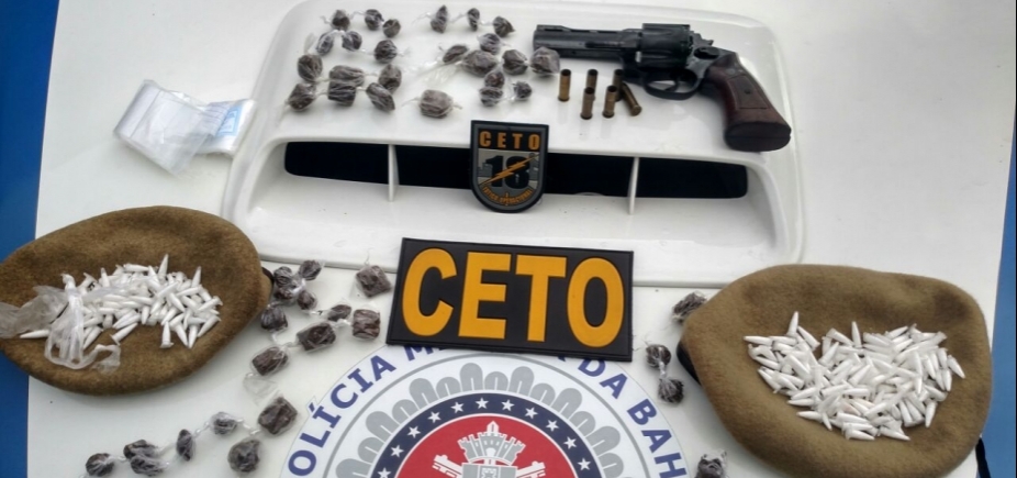 Suspeito morre em operação que apreendeu 300 porções de drogas no Centro Histórico