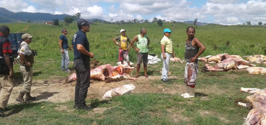 Cerca de 2,5 toneladas de carnes são apreendidas em Itapetinga