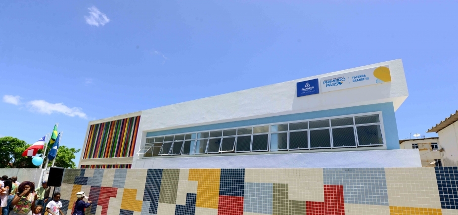 Inaugurada Creche e Pré-Escola Primeiro Passo em Fazenda Grande III