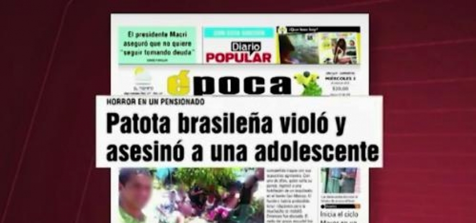 Cinco baianos são presos na Argentina suspeitos de matar adolescente