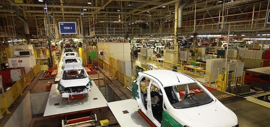 Produção industrial baiana cresce 3,5%