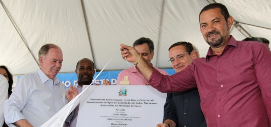 Filiado ao MDB, prefeito de Caém anuncia apoio a Rui Costa 