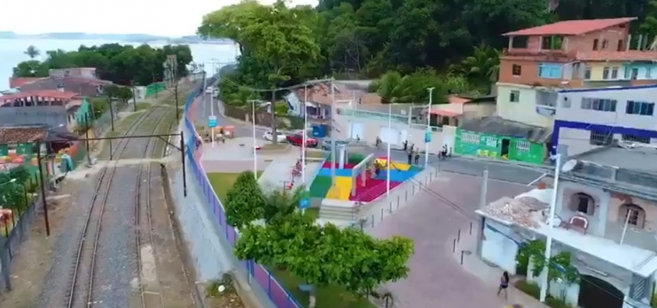 Requalificação de trecho da Orla entre Itacaranha e Plataforma é entregue