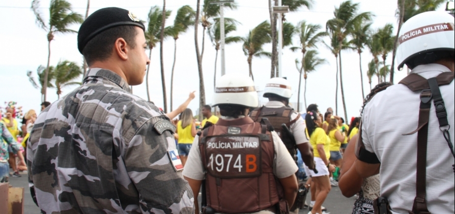 Policiais terão câmeras acopladas a uniformes no Carnaval de Salvador