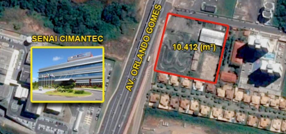 Prefeitura vende mais três terrenos nas avenidas Orlando Gomes e Heitor Dias