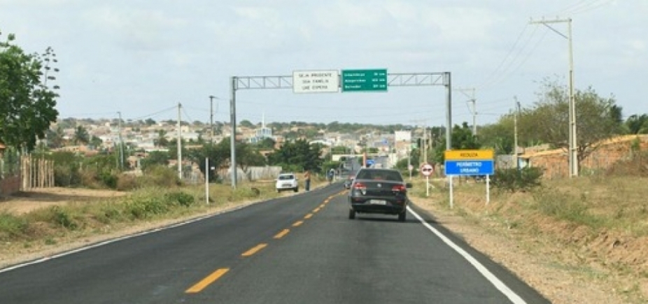 Governo entrega recuperação da BR-349, divisa entre Bahia e Sergipe