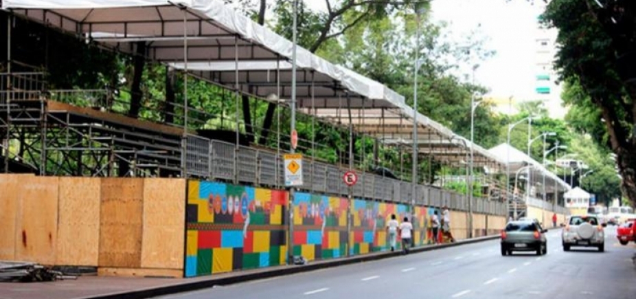 Arquibancada do Campo Grande é interditada por falhas na instalação