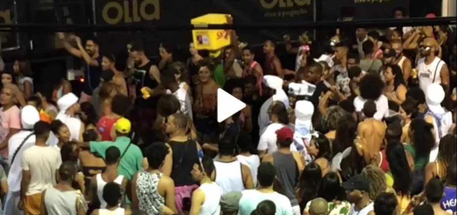 Alice Wegmann curte show de Márcia Castro na pipoca; veja vídeo