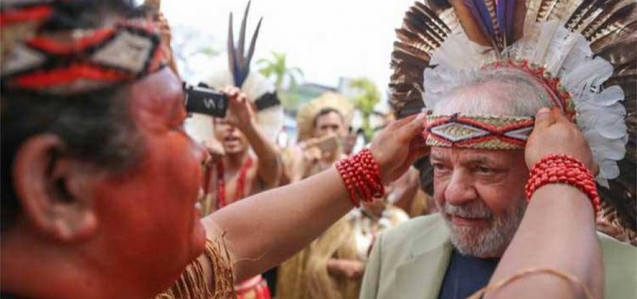 Contra fantasma da prisão da Lava Jato, índios ‘fecham corpo’ de Lula