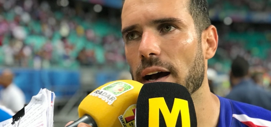Zagueiro do Bahia nega acomodação por jogar com vantagem contra o Vitória