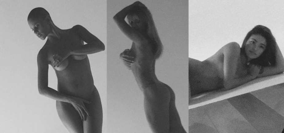 Projeto Pele: atrizes posam nuas em fotos sem retoques