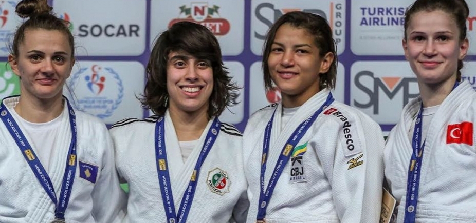 Sarah Menezes conquista segunda medalha de bronze consecutiva
