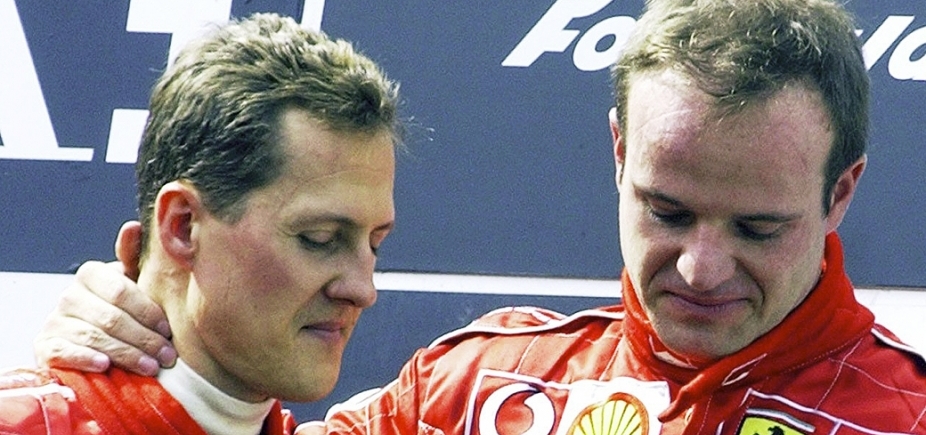 Rubinho foi impedido de visitar Schumacher pela famĩlia do alemão