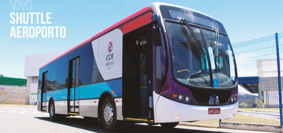 Ônibus levará passageiros da estação do metrô ao aeroporto