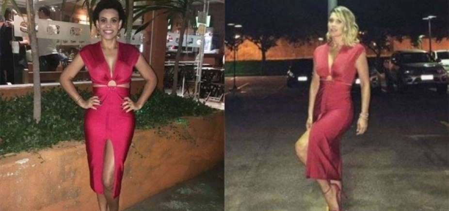Flávia Alessandra empresta vestido para fã usar em aniversário