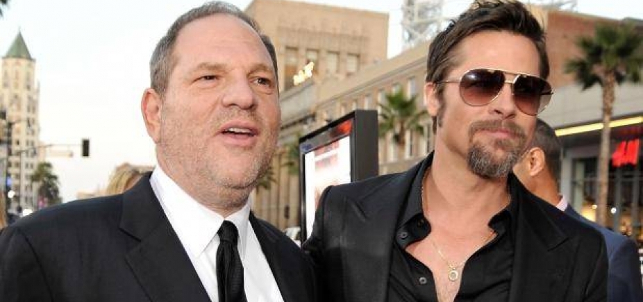 Brad Pitt produzirá filme sobre escândalo sexual do produtor Harvey Weinstein