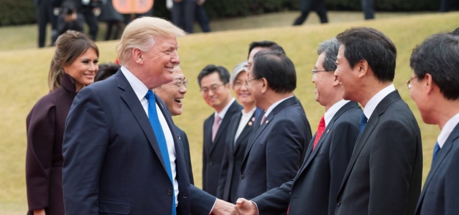 ʹHora e local do encontro com a Coreia do Norte estão sendo definidosʹ, afirma Trump