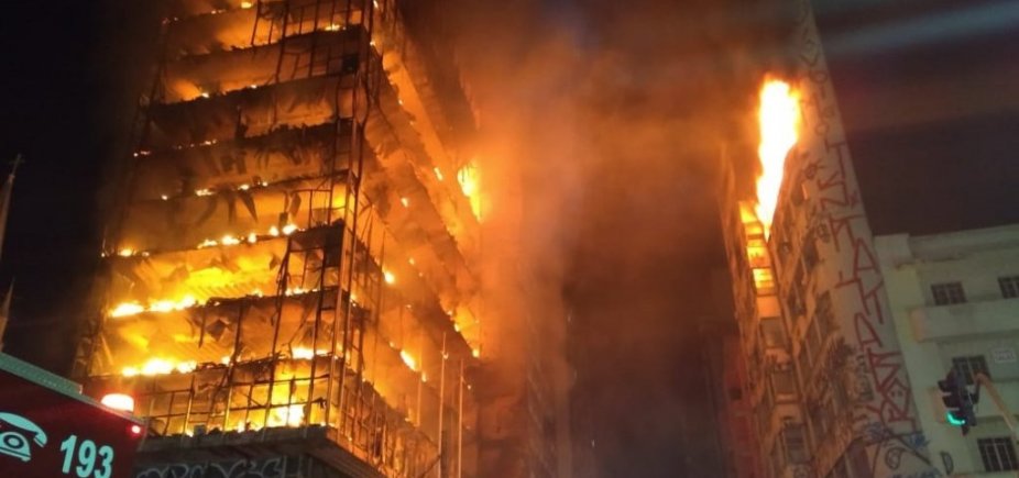 Acidente doméstico é principal hipótese de incêndio de prédio em SP