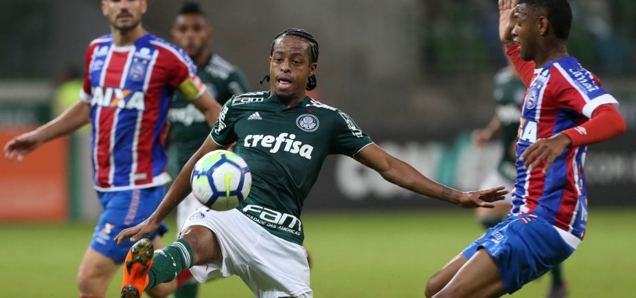 Bahia perde para o Palmeiras por 3 a 0 e continua na zona de rebaixamento