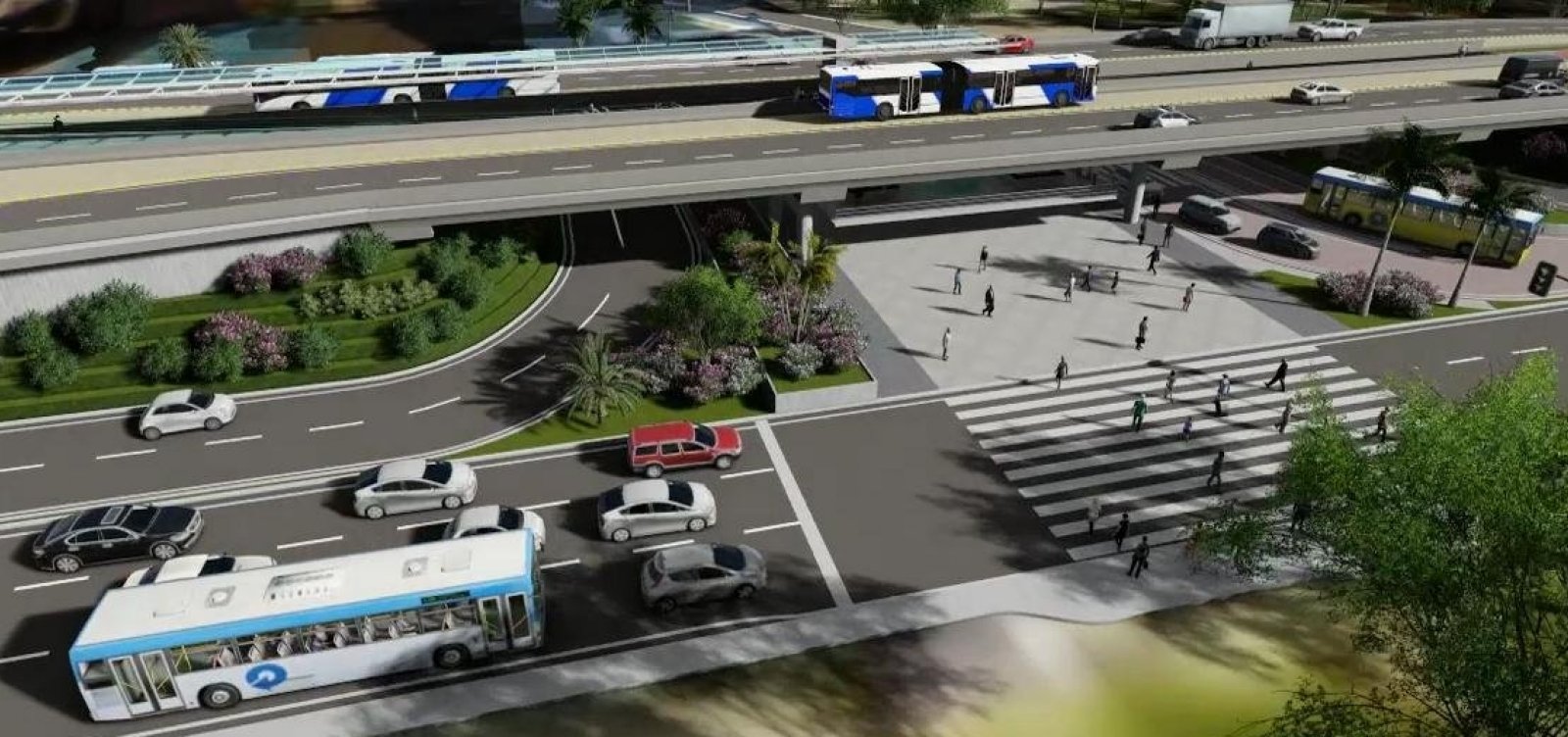 BRT irá reduzir emissão de gases poluentes em Salvador, diz prefeitura