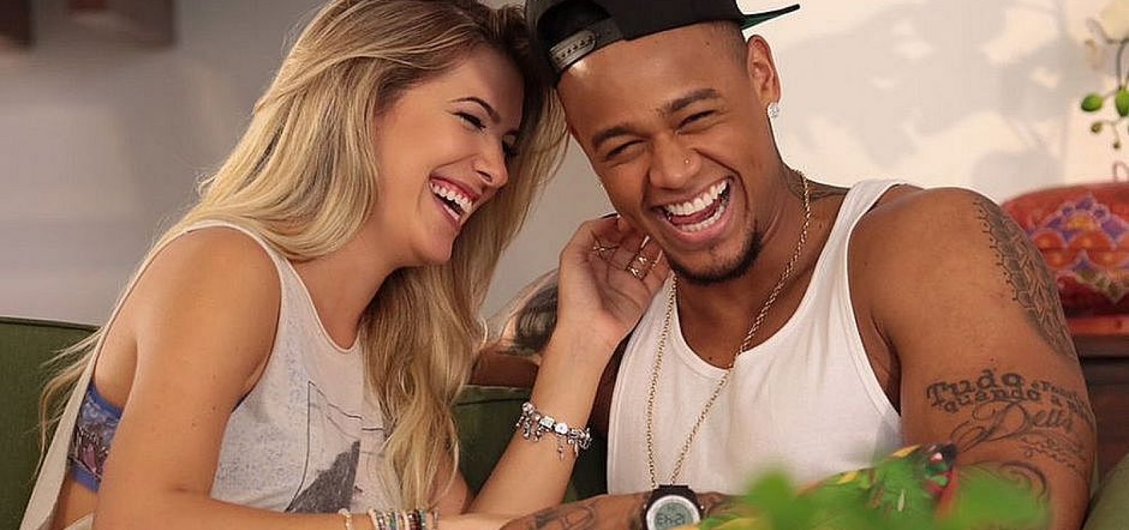'Ele quer ser pai rápido', diz Lore Improta sobre Léo Santana