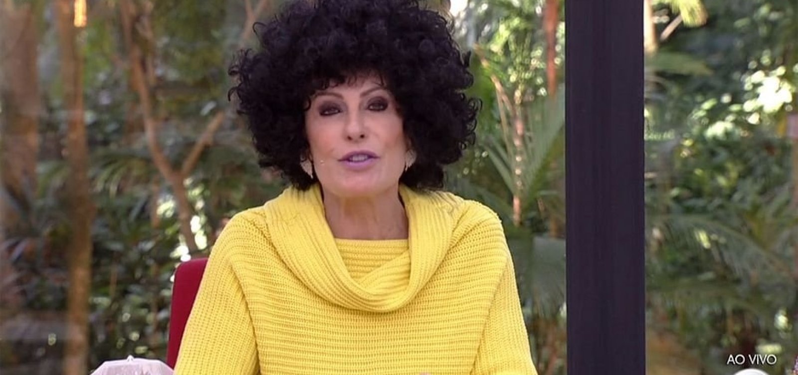 Ana Maria Braga é criticada por usar peruca black no 'Mais Você'