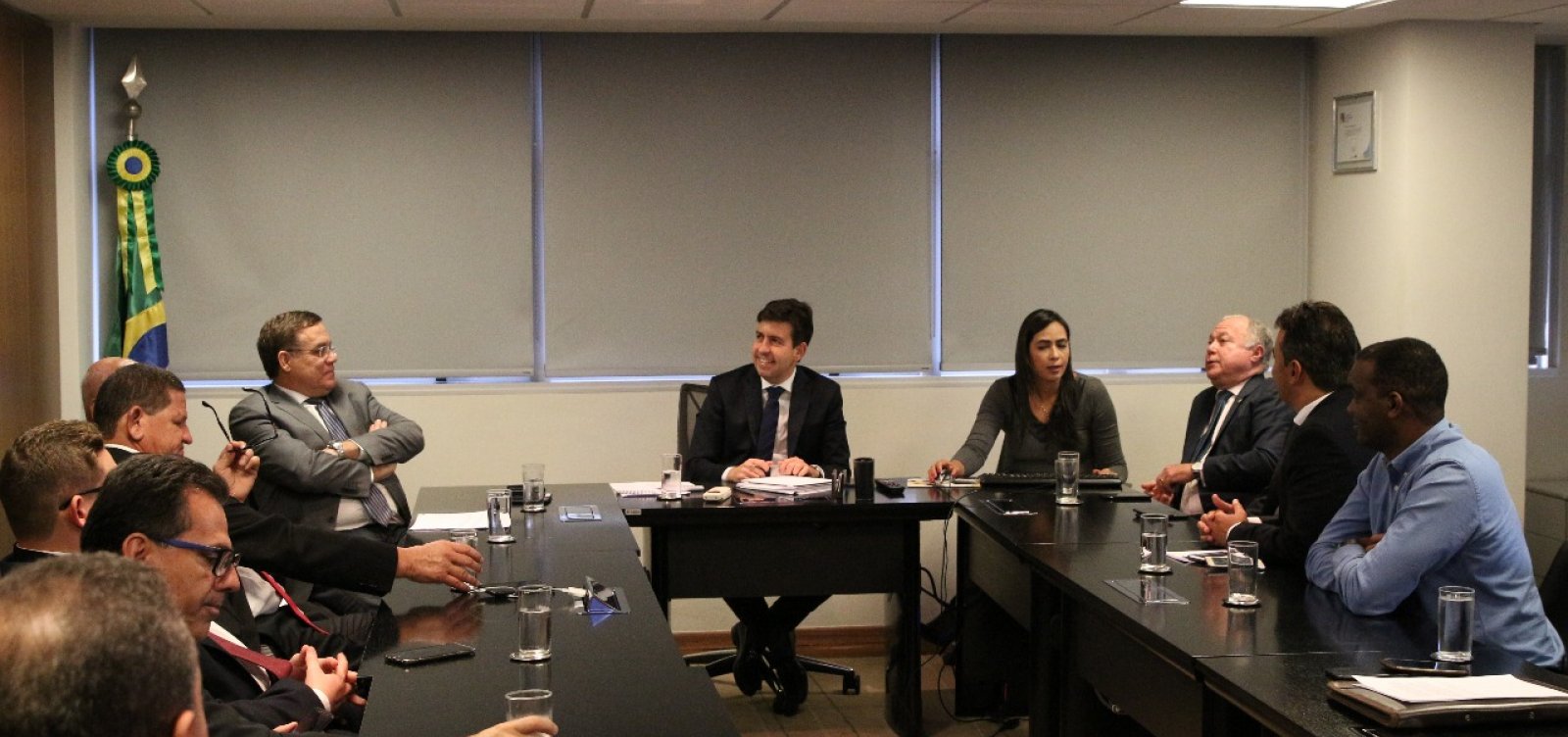 Prefeitos da Bahia se reúnem com presidente do FNDE em Brasília
