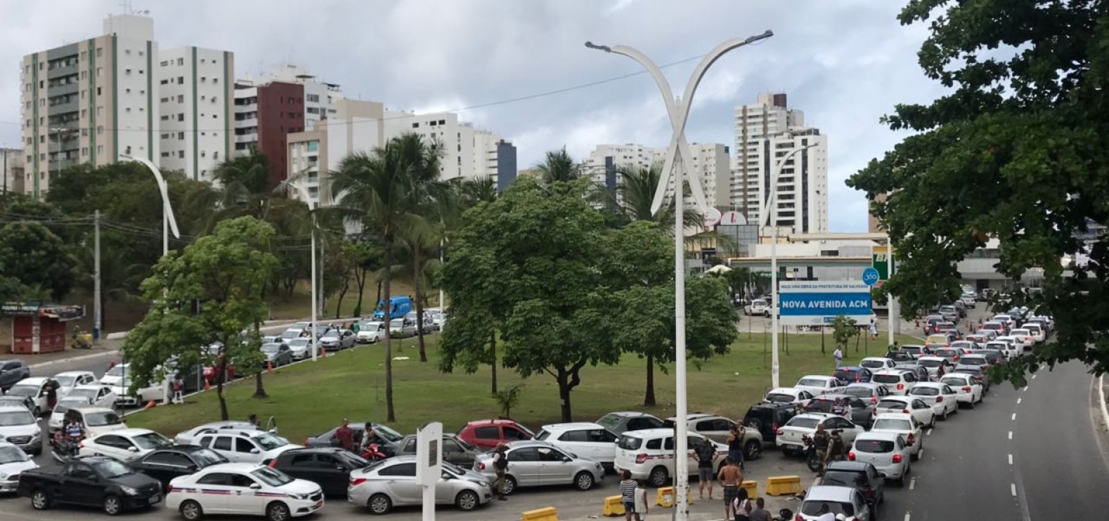 Chegada de combustíveis lota postos em Salvador e Região Metropolitana