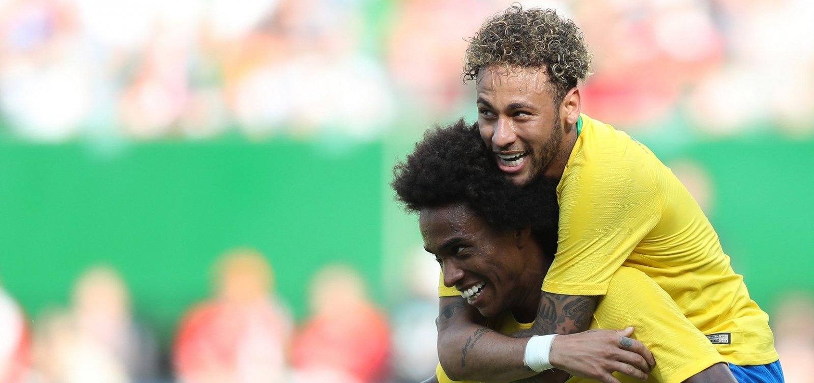 Com gol de Neymar, Brasil faz 3 x 0 contra a Áustria