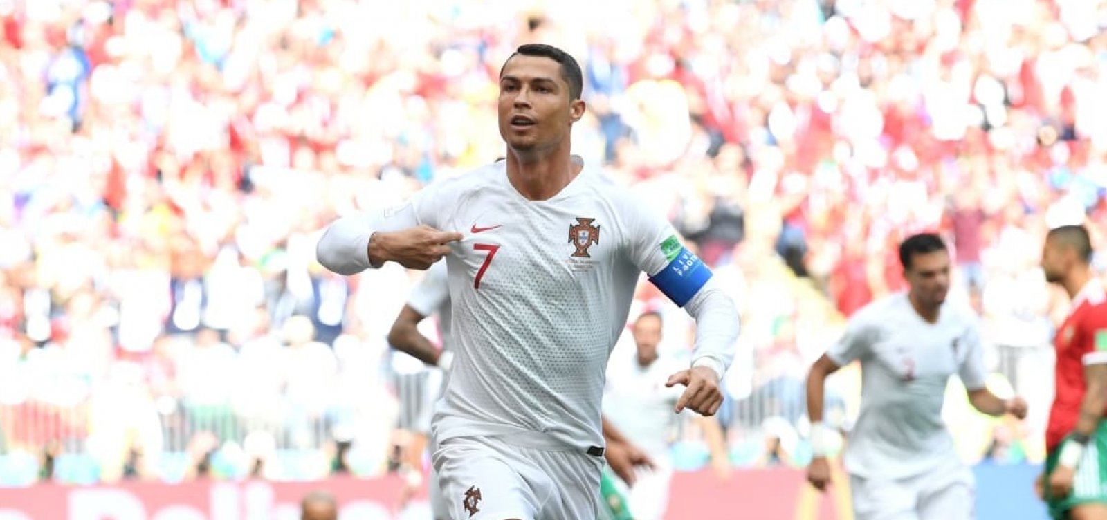 Cristiano Ronaldo marca, Portugal vence e elimina Marrocos