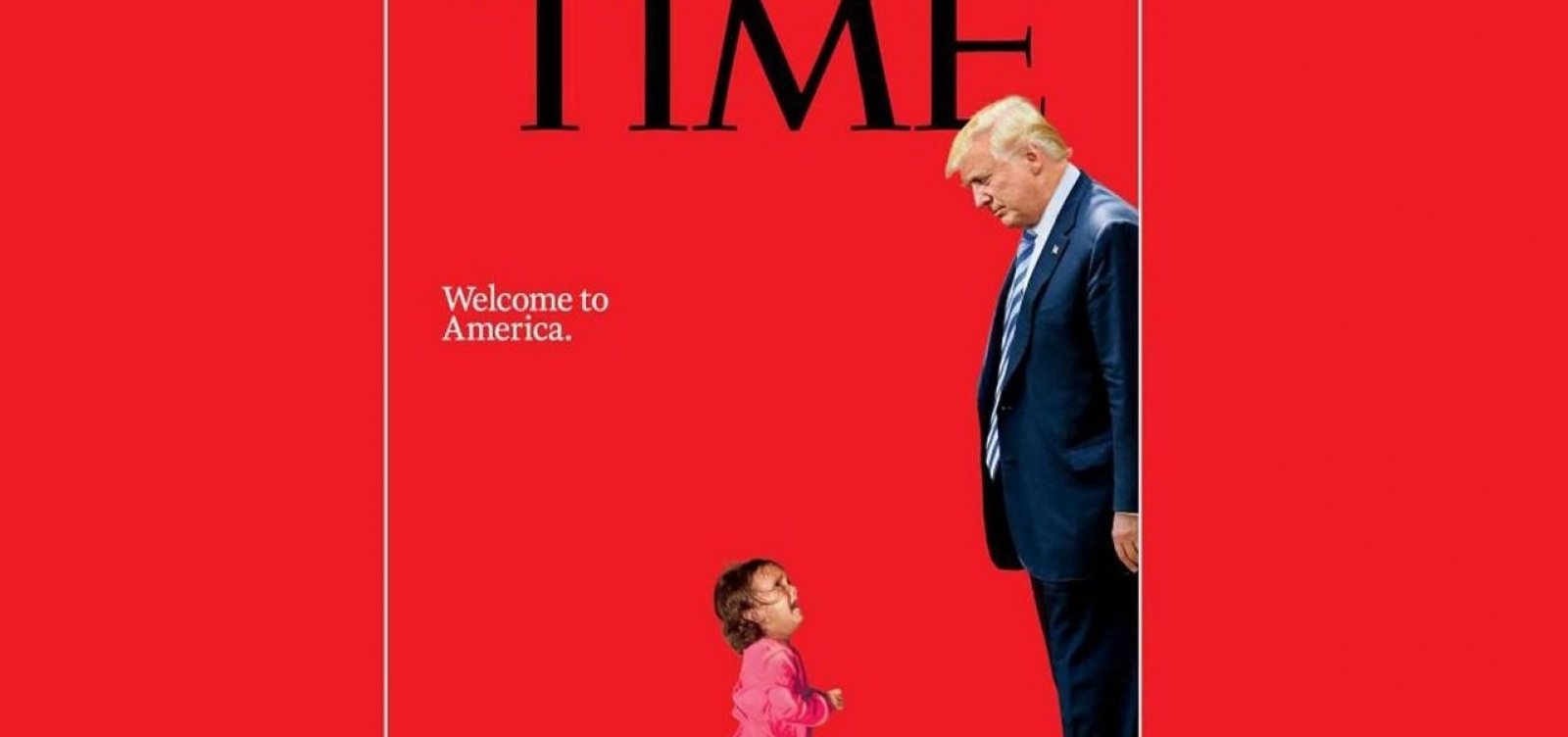 Pai de menina na capa da revista Time diz que ela não foi separada da mãe