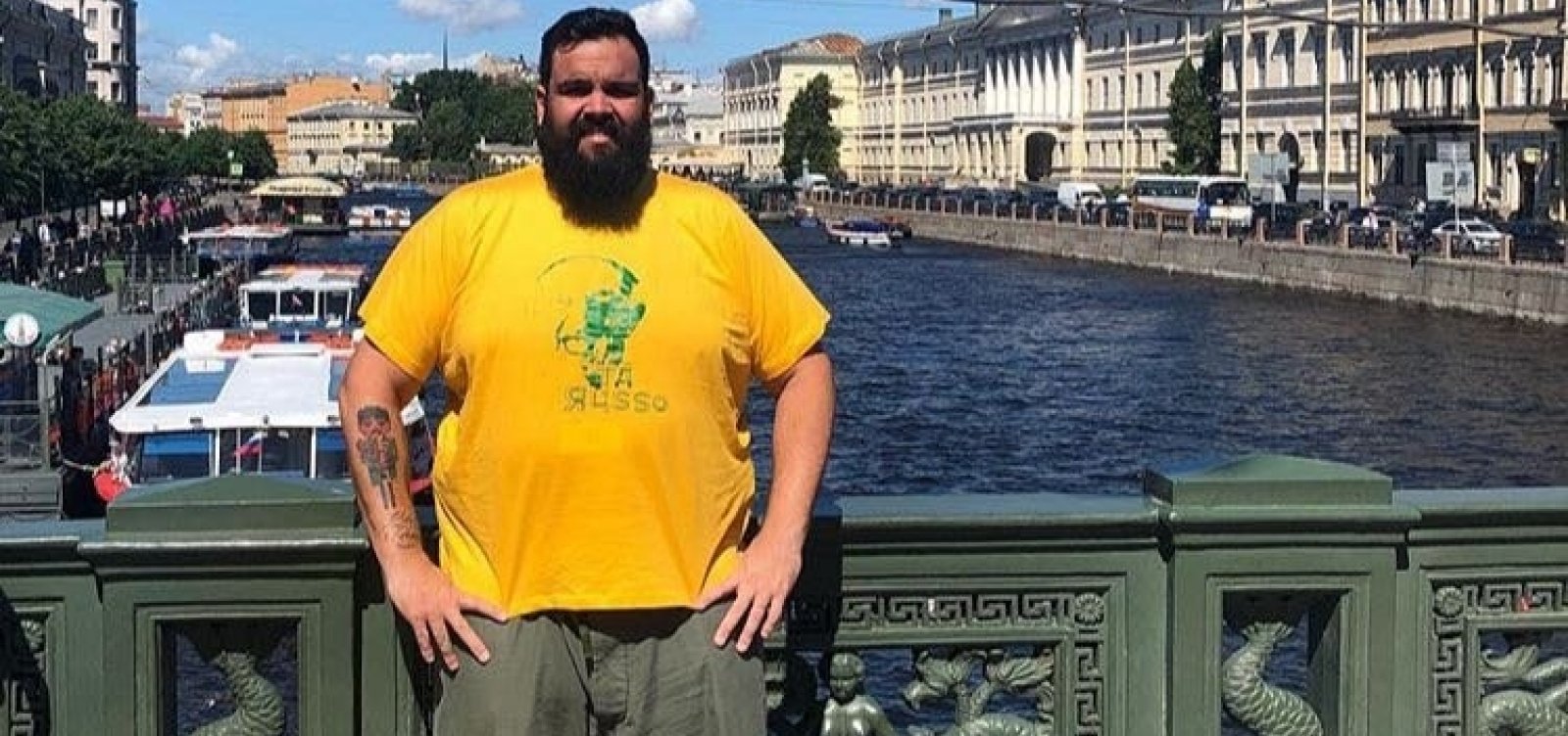 Tá Russo! ‘Guia turístico’, Faustão dá pitacos sobre cartões-postais de São Petersburgo; vlog 3