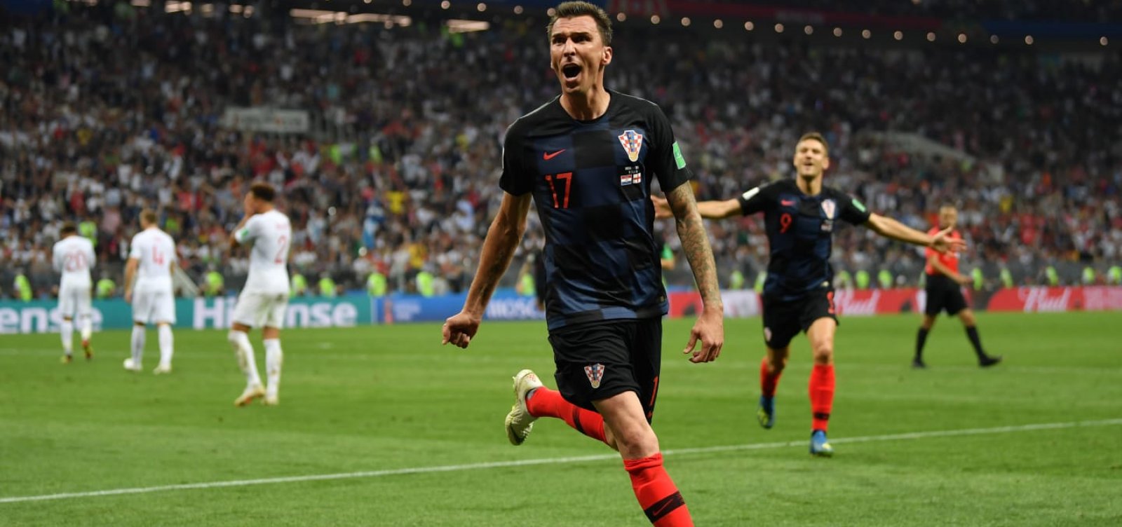 Croácia bate a Inglaterra de virada e enfrenta a França em final inédita