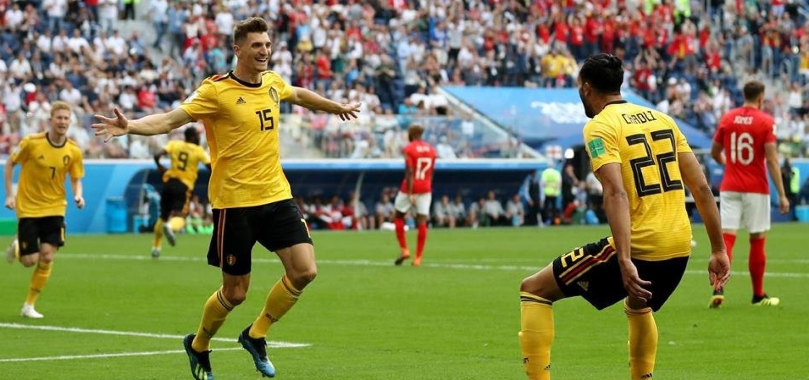 Bélgica vence Inglaterra e conquista terceiro lugar na Copa do Mundo