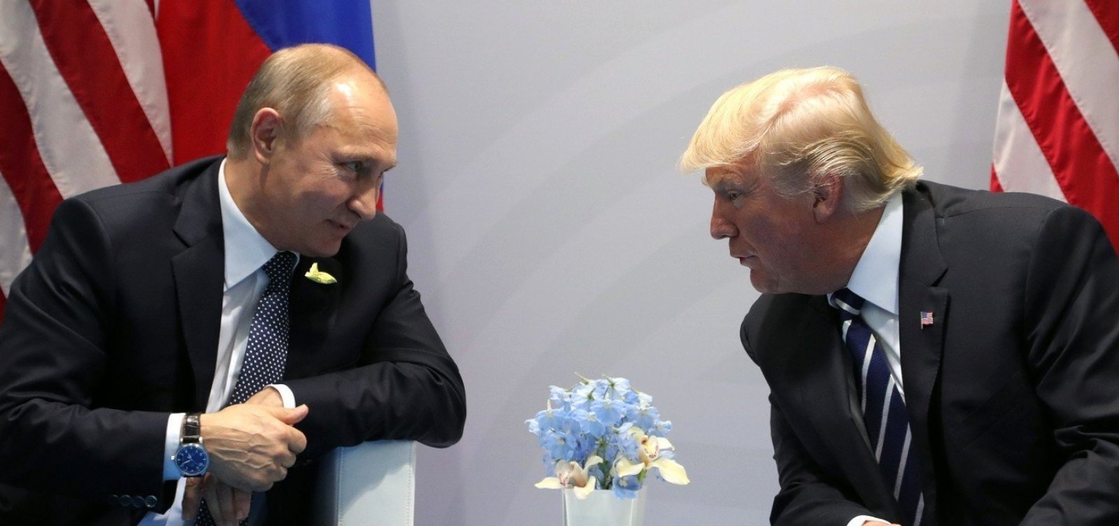 Trump se encontra com Putin na Finlândia