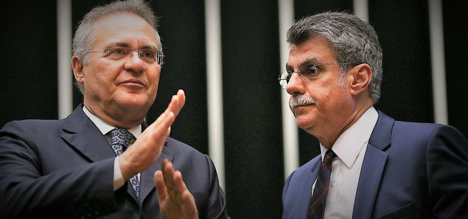 Presidência do Senado já é disputada por Romero Jucá e Renan Calheiros 