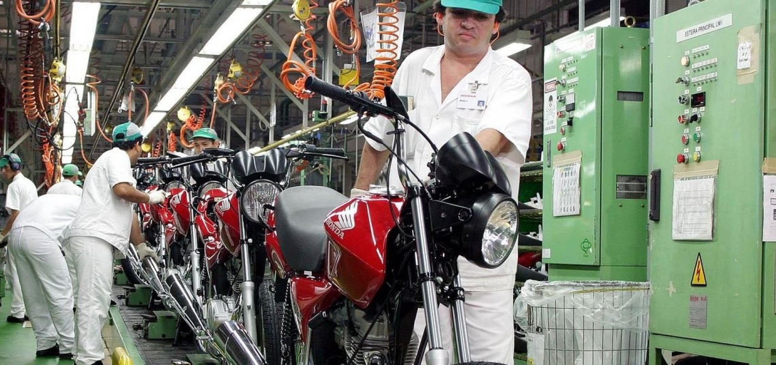 Produção industrial sobe 13,1% de maio para junho
